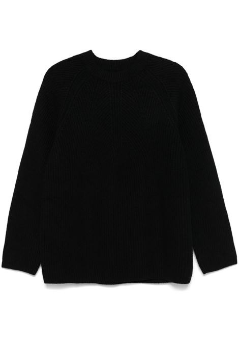 kawa sweater woman black in cashmere LOULOU DE SAISON | KAWABLACK